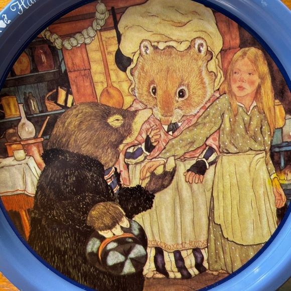 Vintage 1981 Michael Hague tin featuring Hans Christian Andersen’s Thumbelina - Picture 2 of 10
